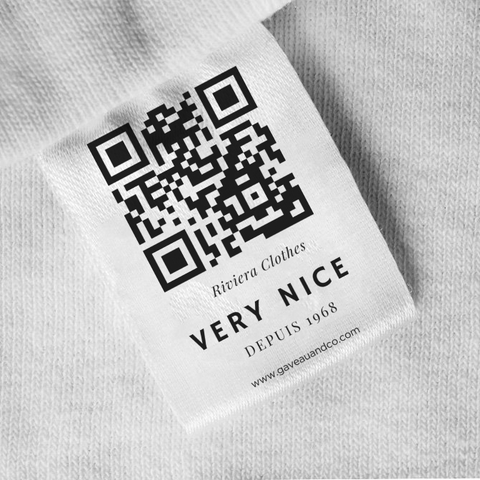 Etiquette Textile
