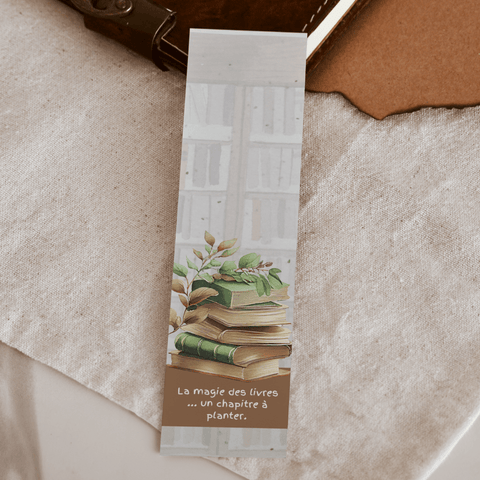 Marque-page à planter